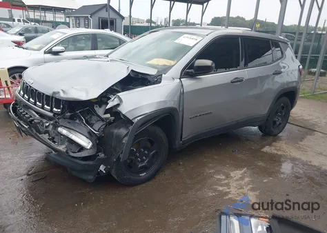 2018 Jeep Compass Sport from USA, damaged, VIN 3C4NJCAB1JT286224